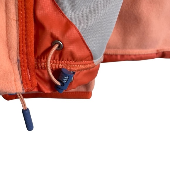 The North Face Mcellison Orange Fleece Jacket Size Large NWT - Picture 9 of 13
